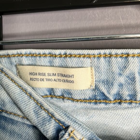 Universal Thread High Rose Slim Straight Jeans Size 10/30 - Picture 6 of 9